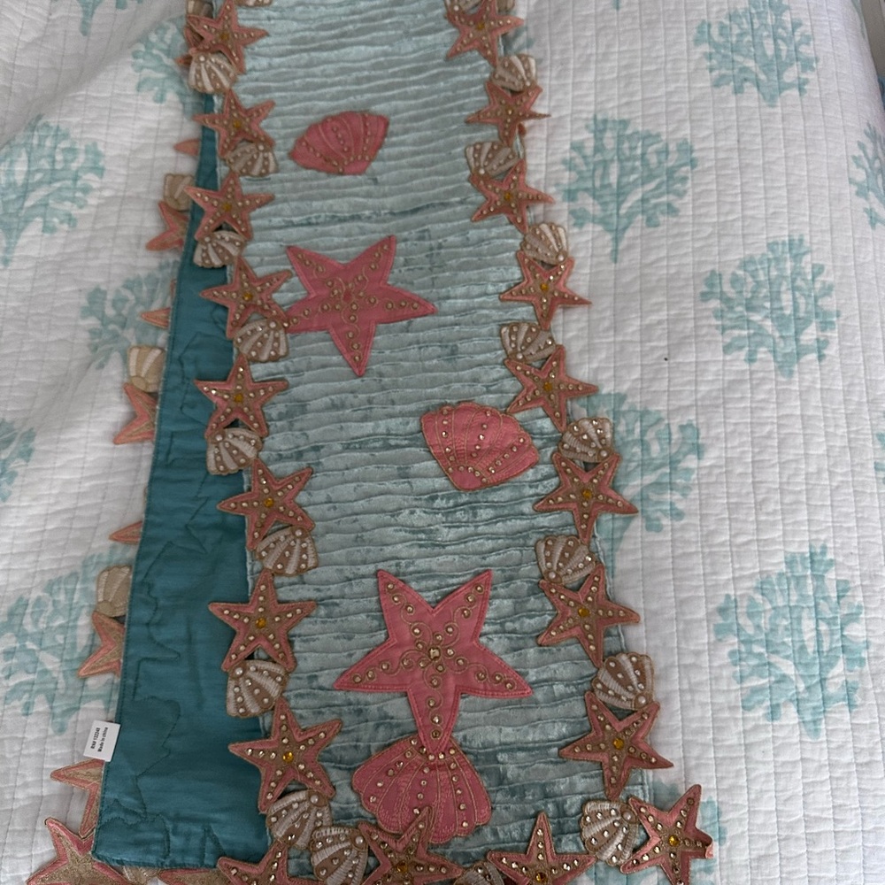 Seashell Table Runner